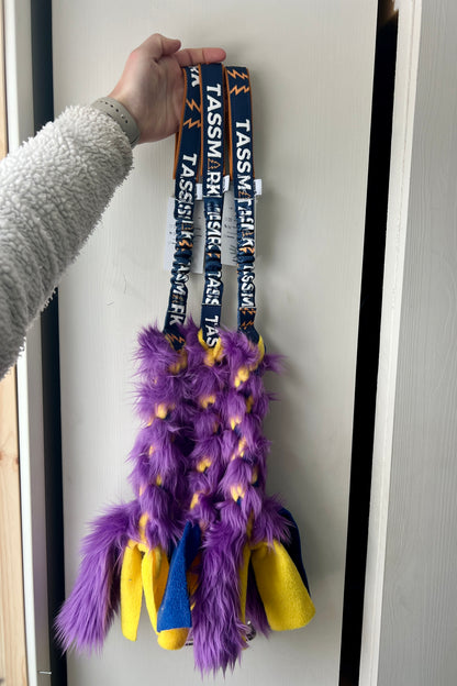 Durable tug toy – bungee braid