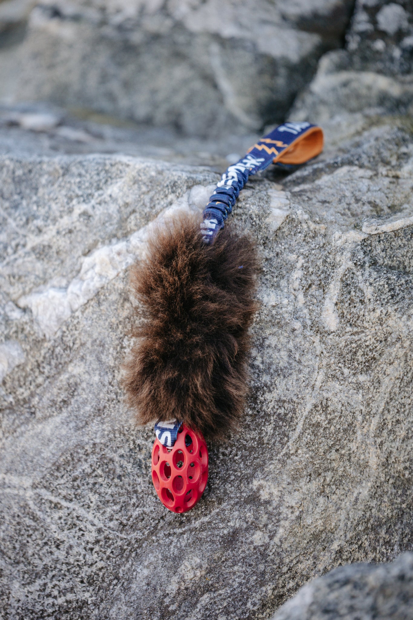 Tug Toy in Sheepskin – Hol-EE Football