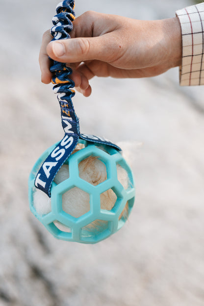 Tug Toy in Sheepskin – Hol-EE Football