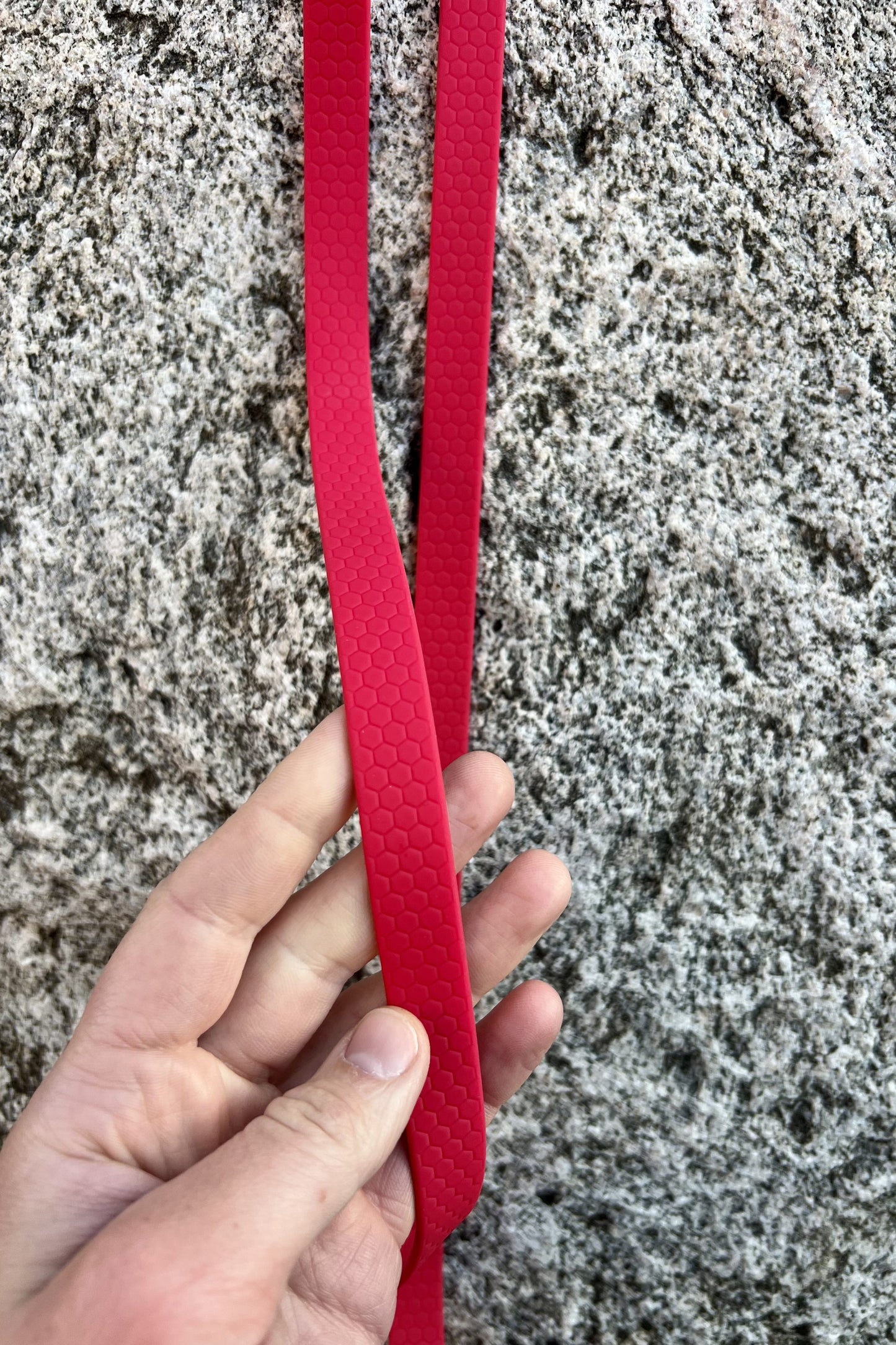 Agda halvstryp halsband med kedja