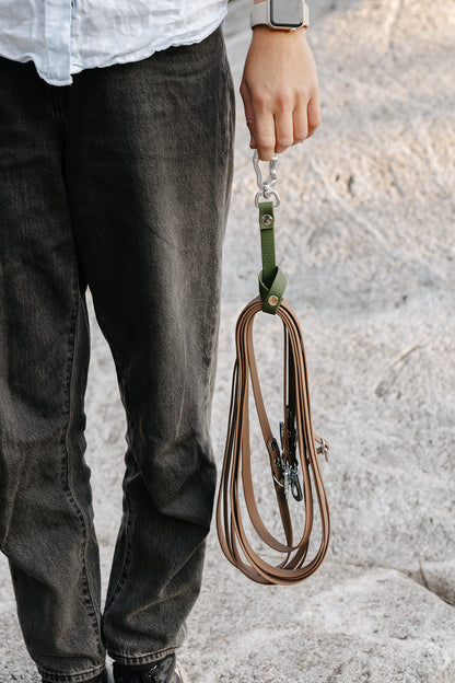 Karbinhängare - hållare för spårlinor och koppel