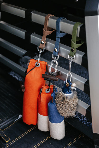 Karbinhängare - hållare för spårlinor och koppel